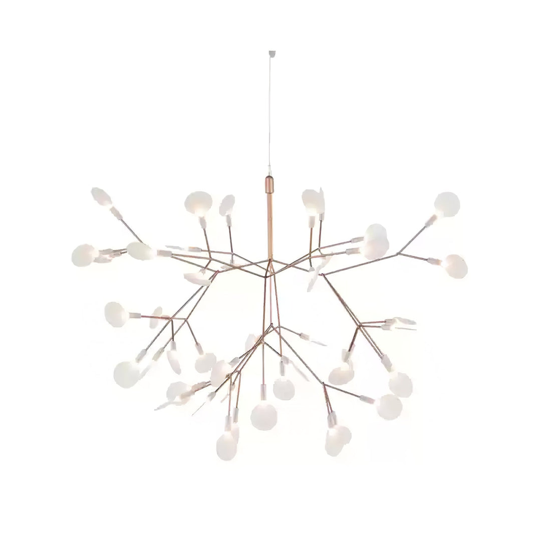 Roséguld Firefly LED Kandelaber