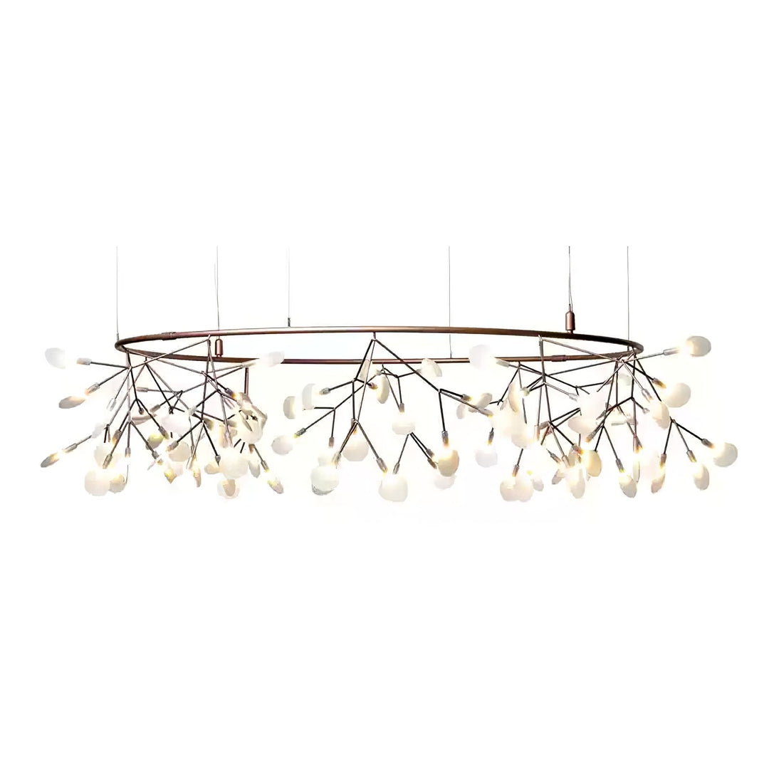 Roséguld Firefly LED Kandelaber