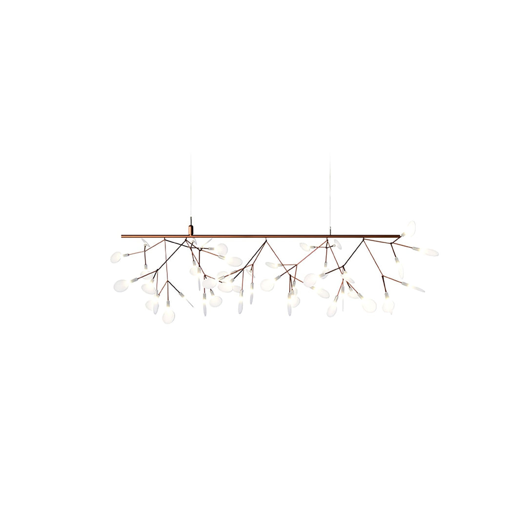 Roséguld Firefly LED Kandelaber