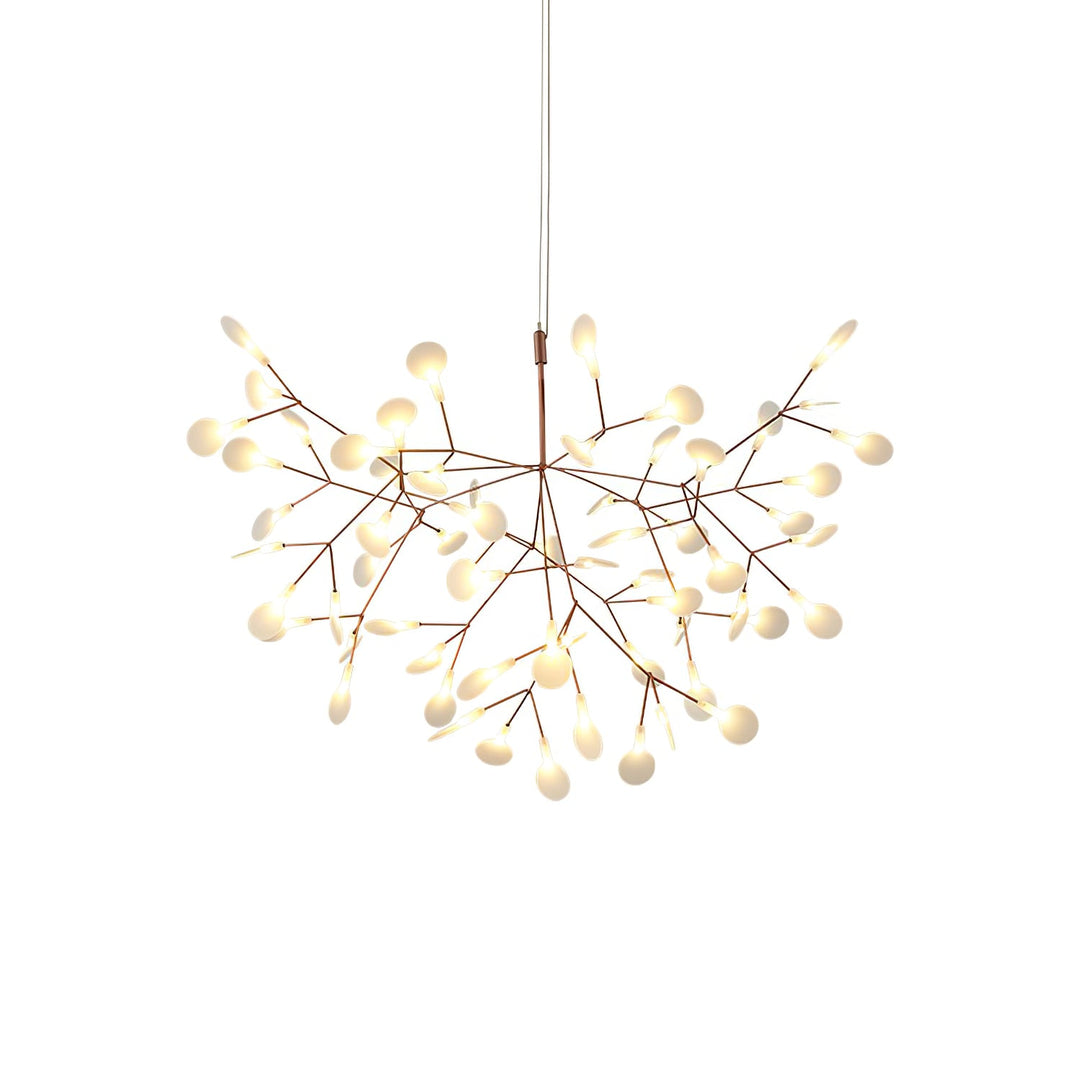 Roséguld Firefly LED Kandelaber