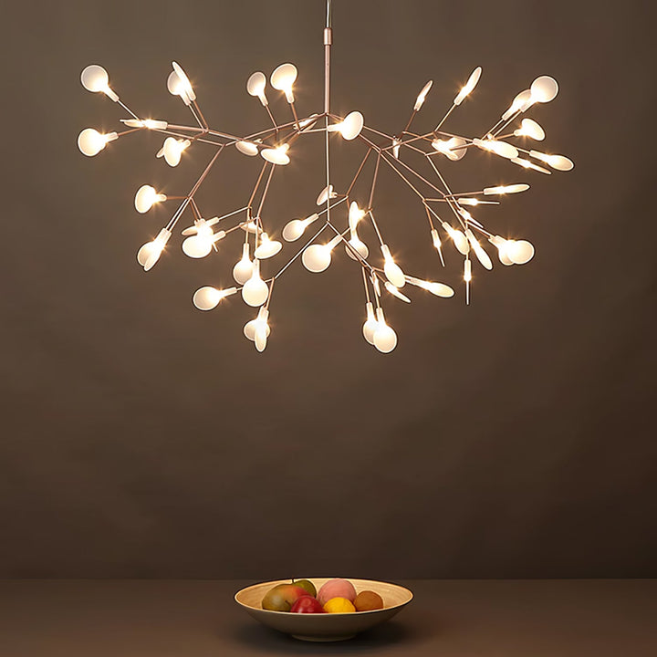 Roséguld Firefly LED Kandelaber