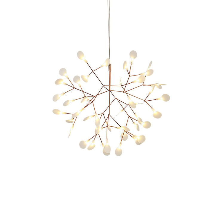 Roséguld Firefly LED Kandelaber