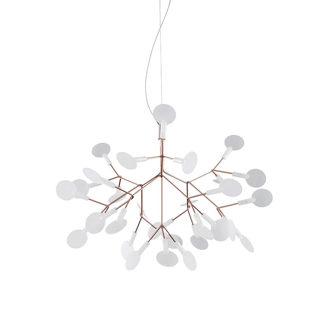 Roséguld Firefly LED Kandelaber