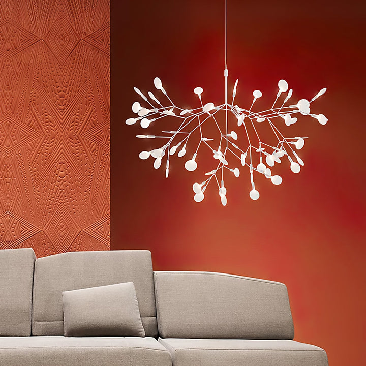 Roséguld Firefly LED Kandelaber