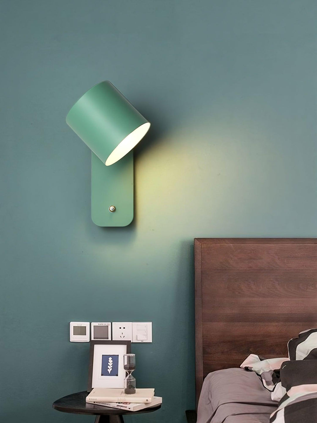 Rotbar Cylinder Vägglampa