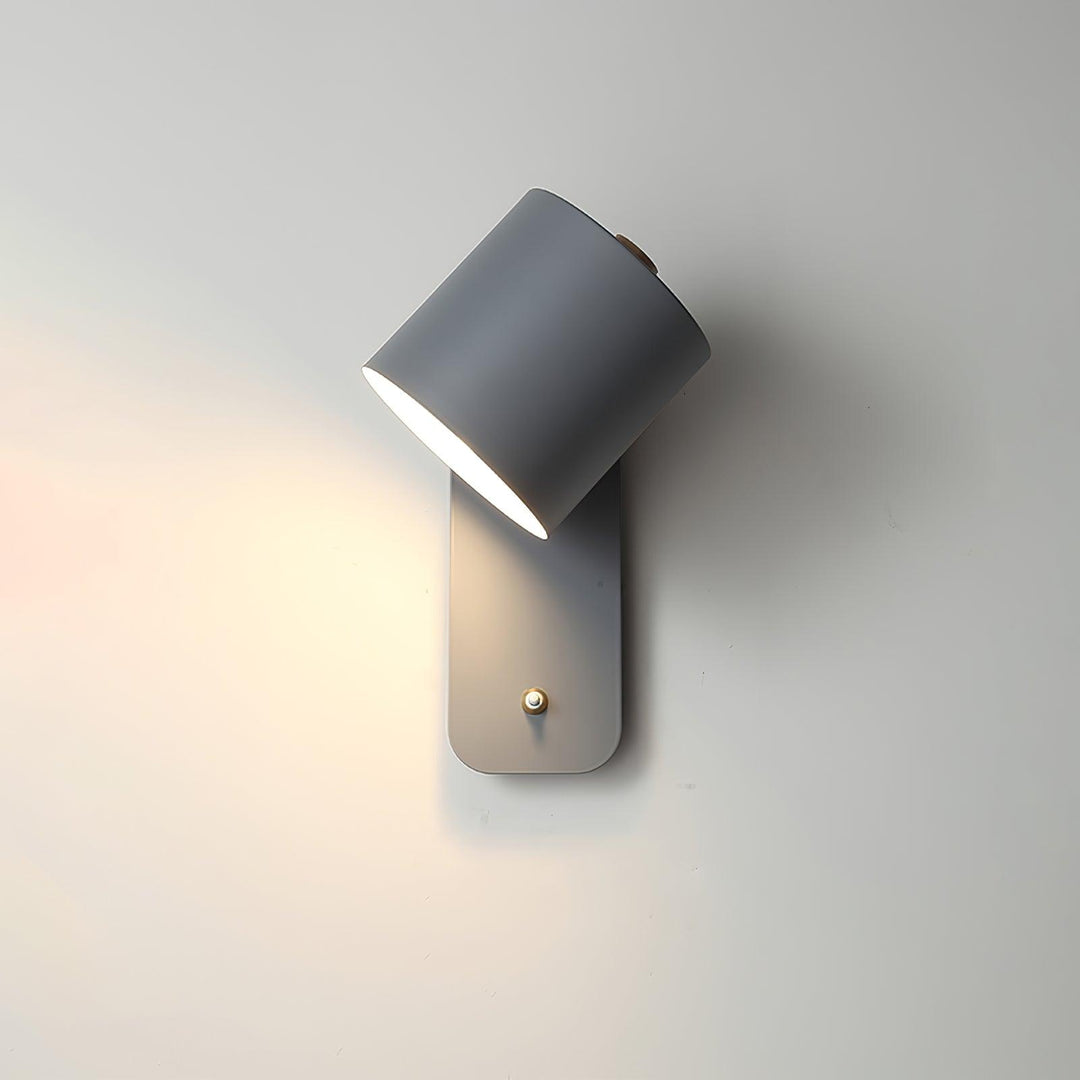 Rotbar Cylinder Vägglampa