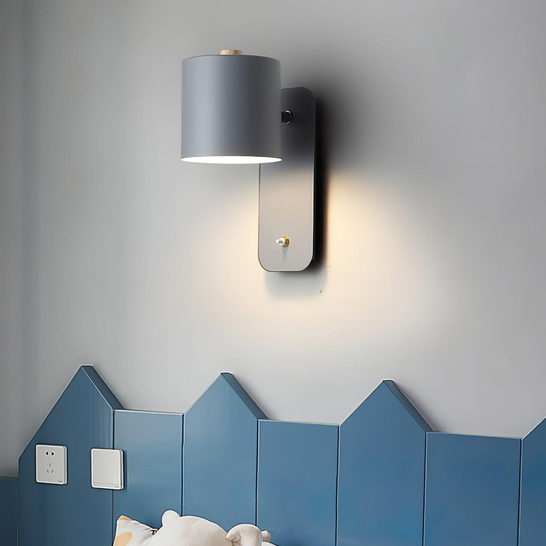 Rotbar Cylinder Vägglampa