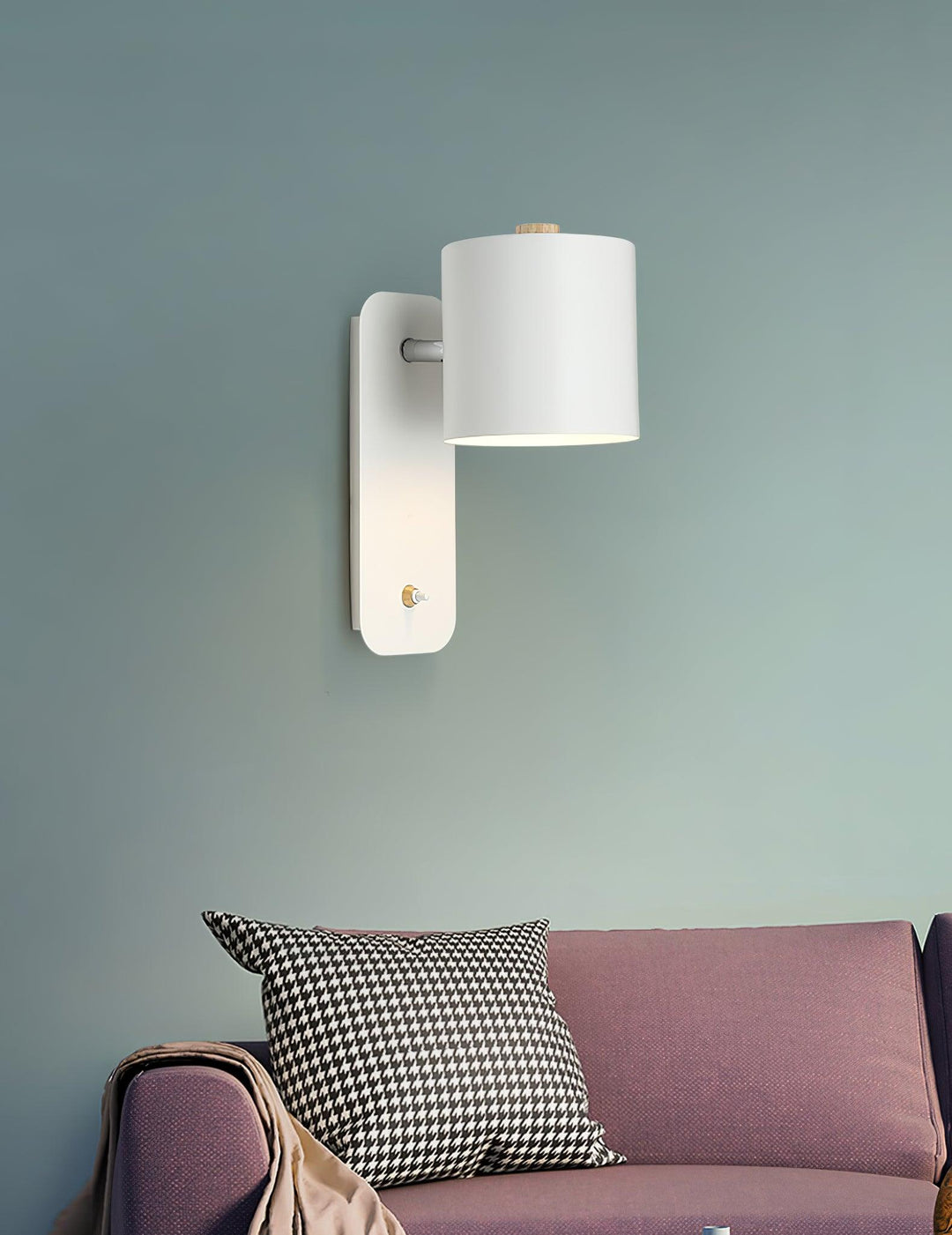 Rotbar Cylinder Vägglampa