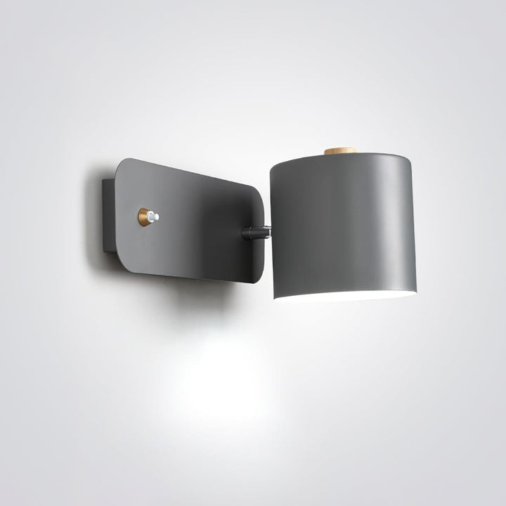 Rotbar Cylinder Vägglampa