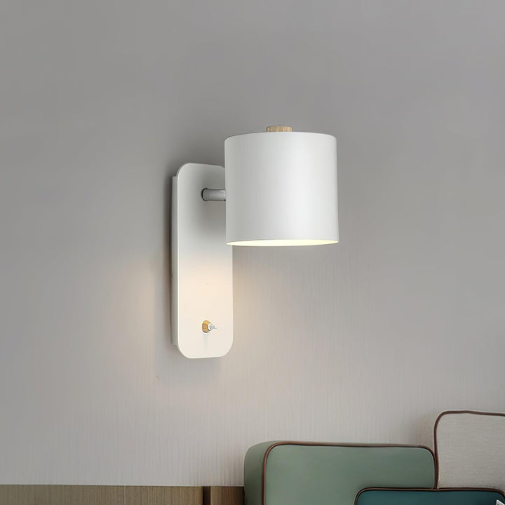 Rotbar Cylinder Vägglampa