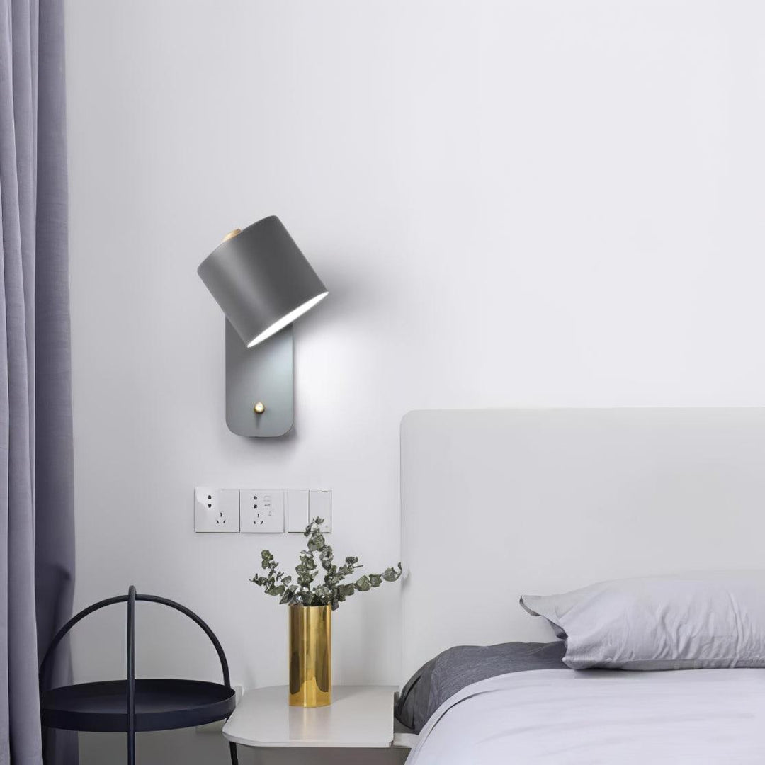 Rotbar Cylinder Vägglampa