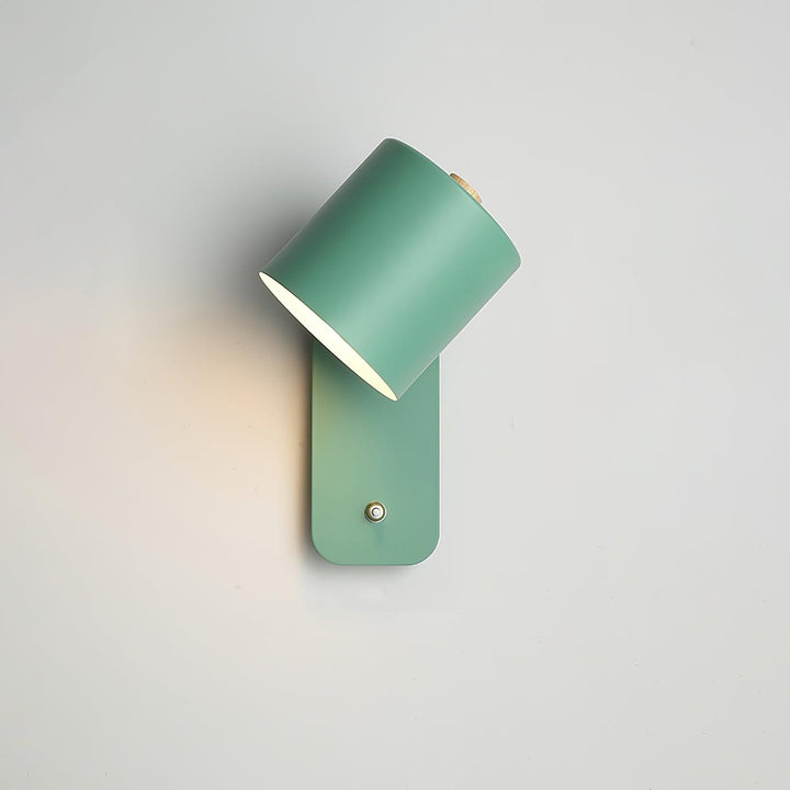 Rotbar Cylinder Vägglampa