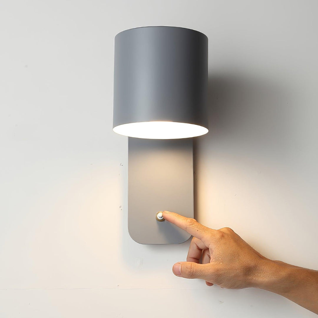 Rotbar Cylinder Vägglampa