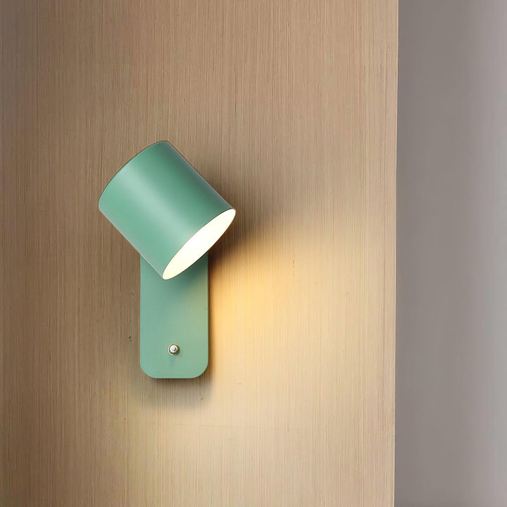 Rotbar Cylinder Vägglampa