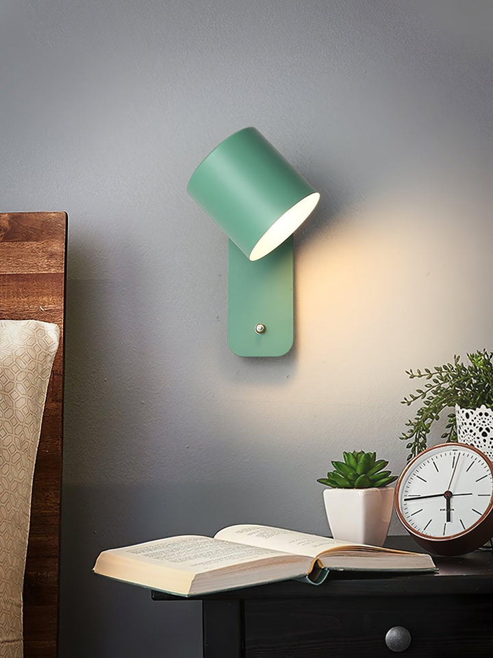 Rotbar Cylinder Vägglampa