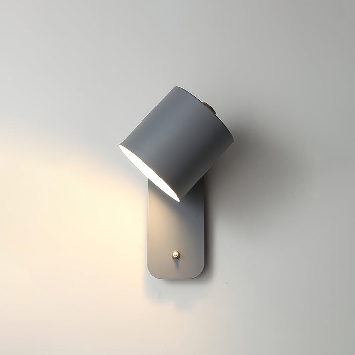 Rotbar Cylinder Vägglampa