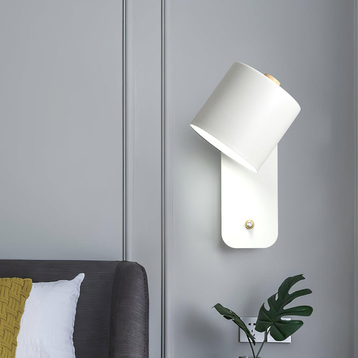 Rotbar Cylinder Vägglampa