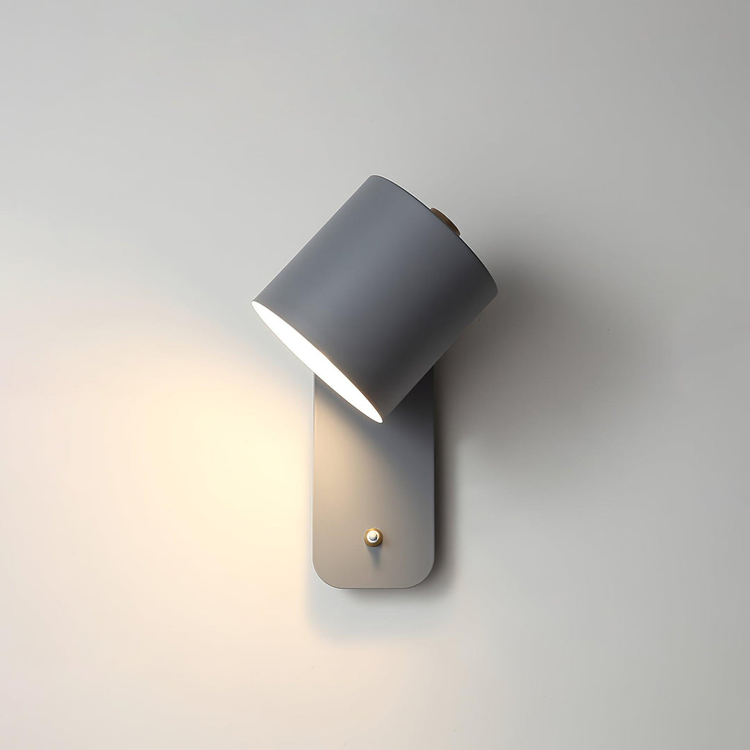Rotbar Cylinder Vägglampa