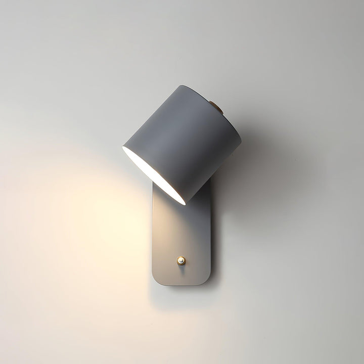Rotbar Cylinder Vägglampa