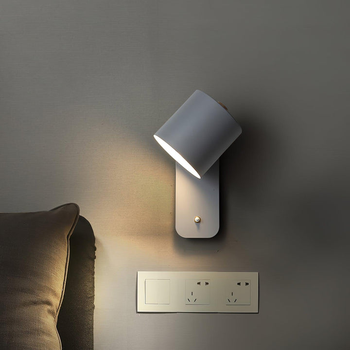Rotbar Cylinder Vägglampa