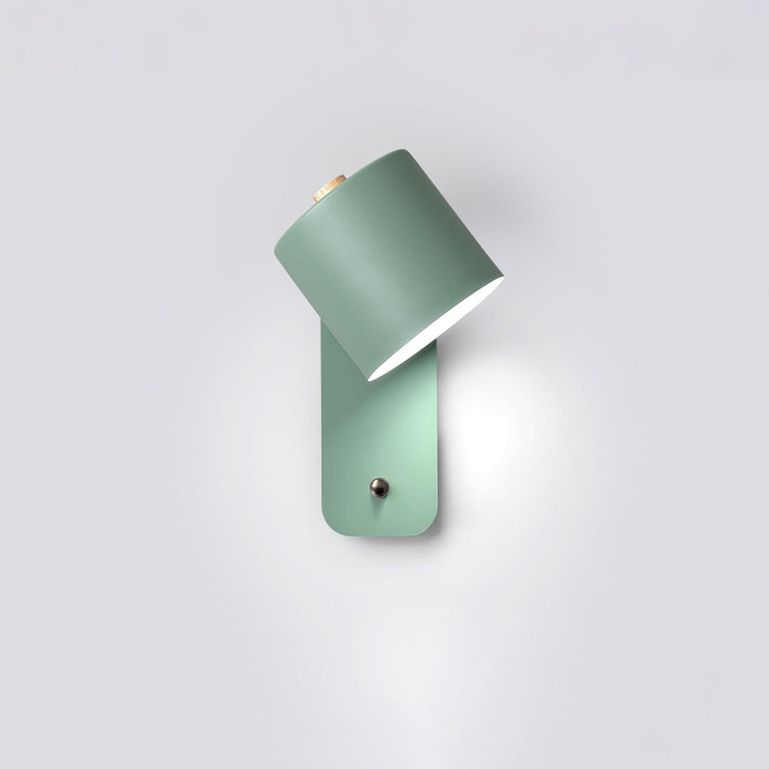 Rotationsbar Cylinder Laddningsbar Vägglampa