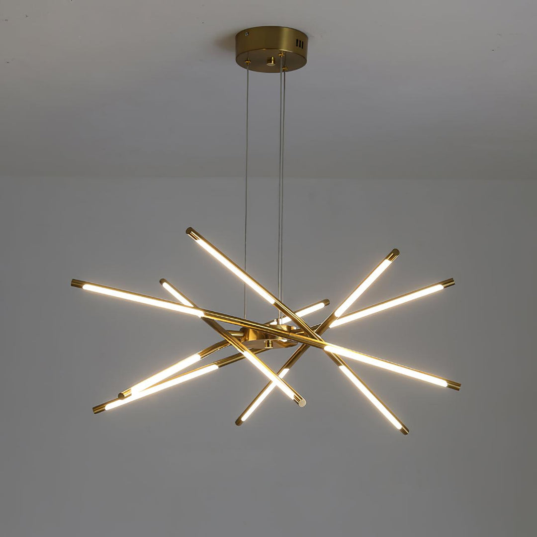 Rotbar LED Kandelaber