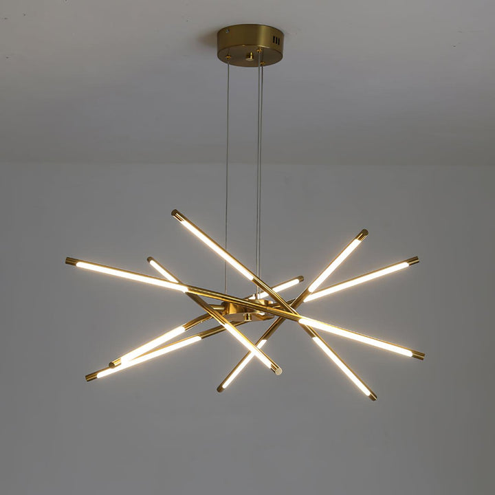 Rotbar LED Kandelaber