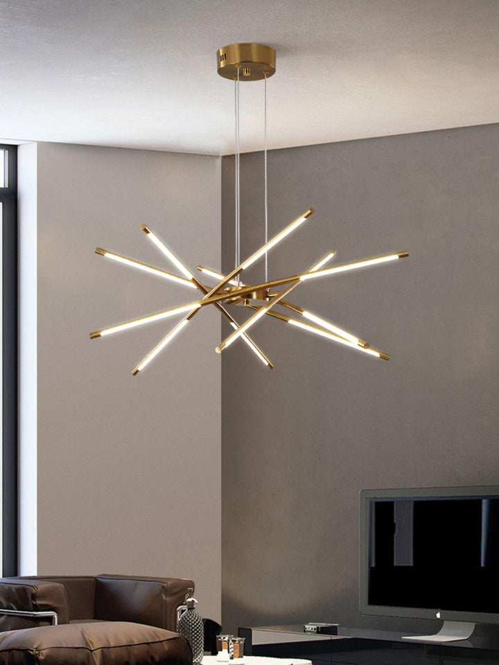 Rotbar LED Kandelaber
