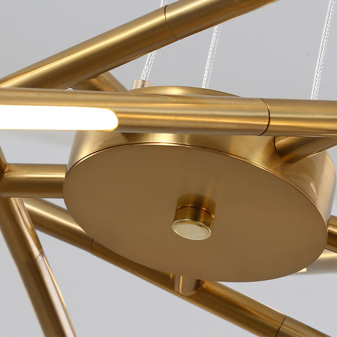 Rotbar LED Kandelaber