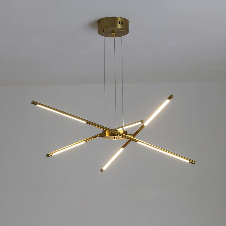 Rotbar LED Kandelaber