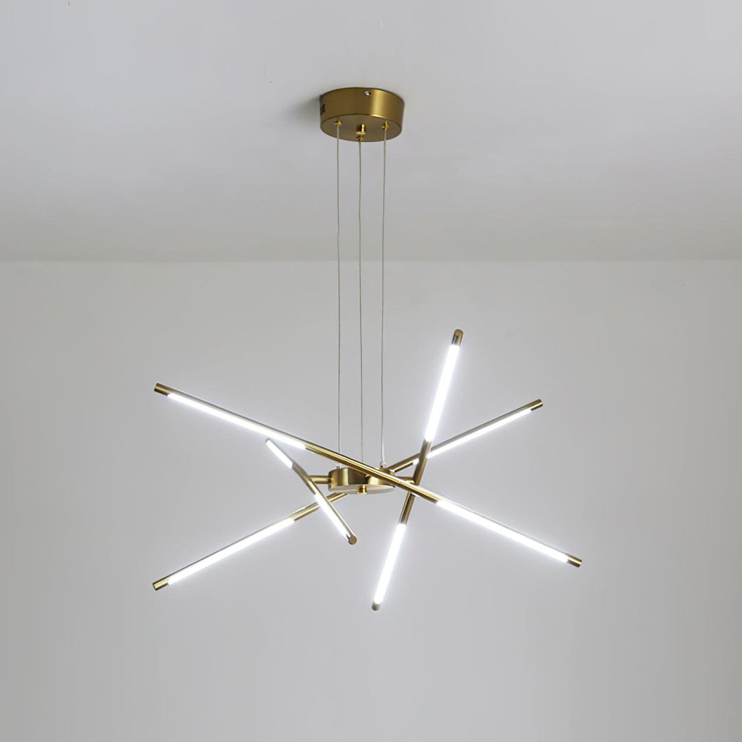 Rotbar LED Kandelaber
