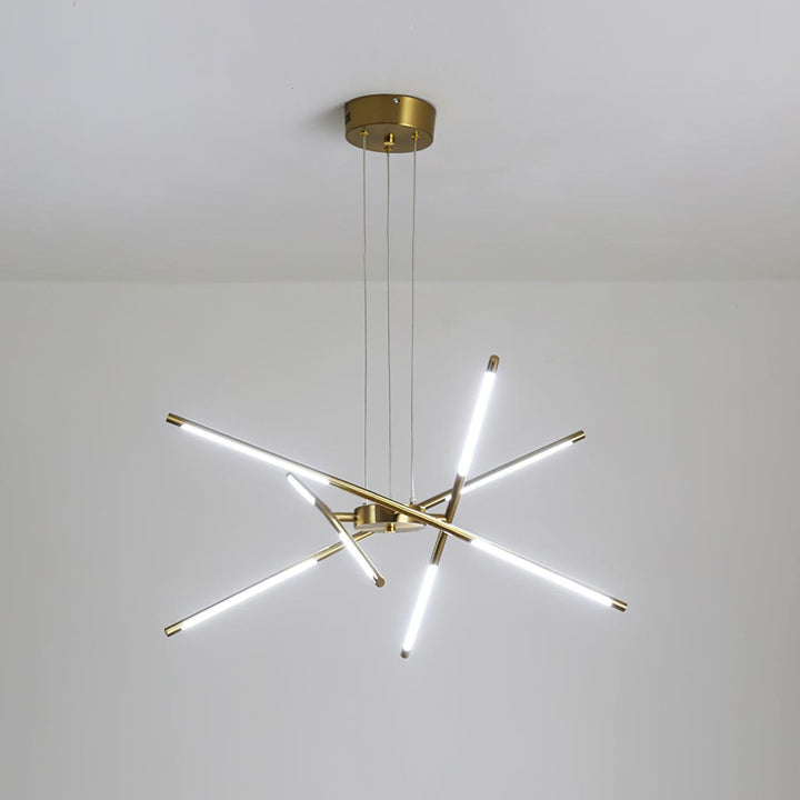 Rotbar LED Kandelaber