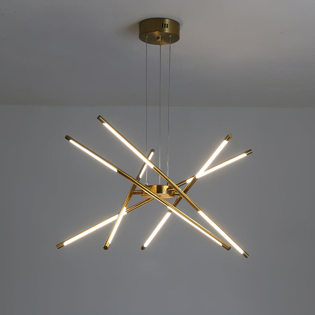 Rotbar LED Kandelaber