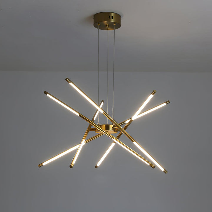Rotbar LED Kandelaber