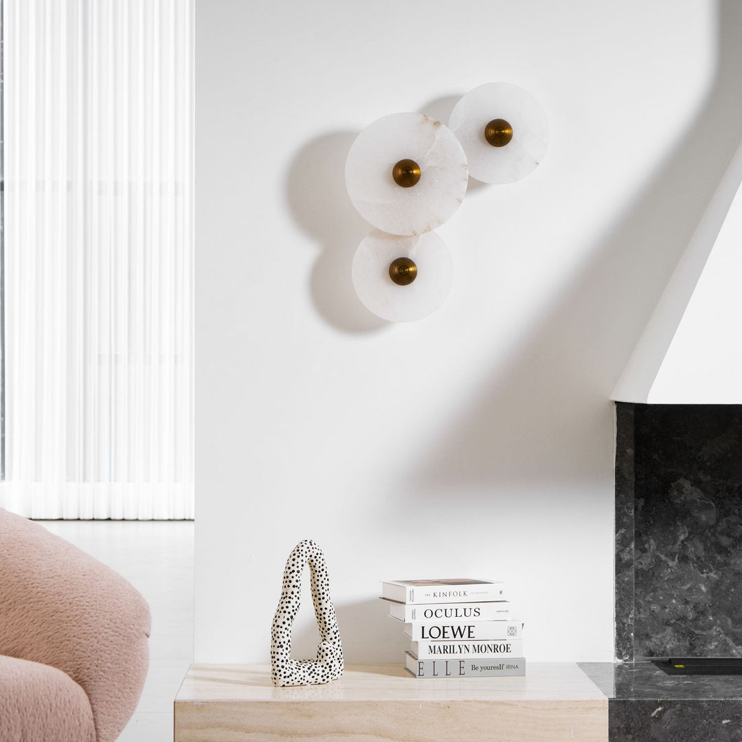 Nayra Alabaster Vägglampa
