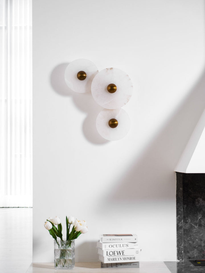 Nayra Alabaster Vägglampa