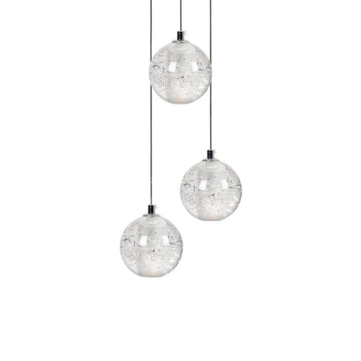 Kristallbubblor Pendellampa