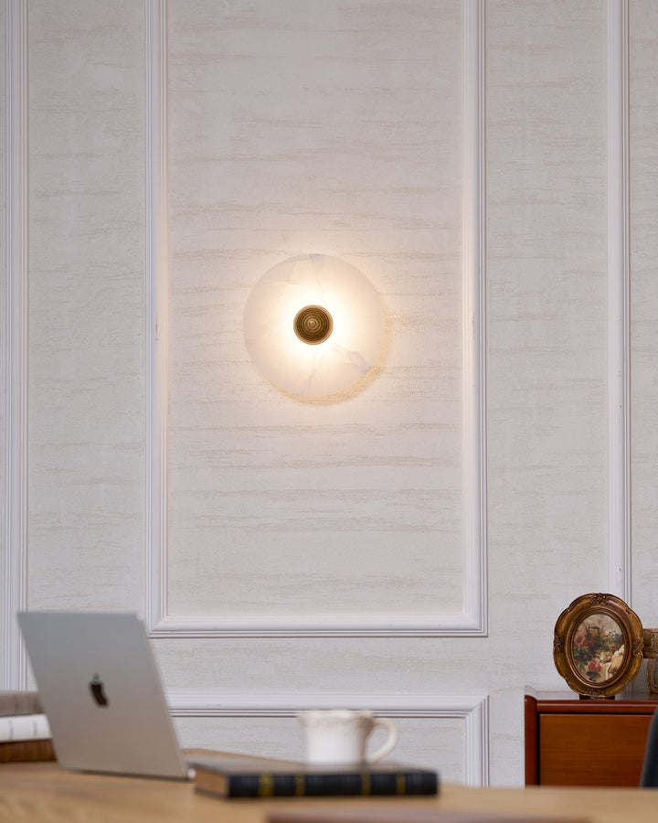 Nayra Alabaster Vägglampa