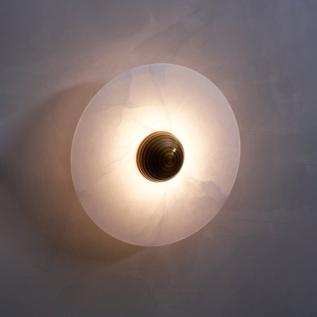 Nayra Alabaster Vägglampa