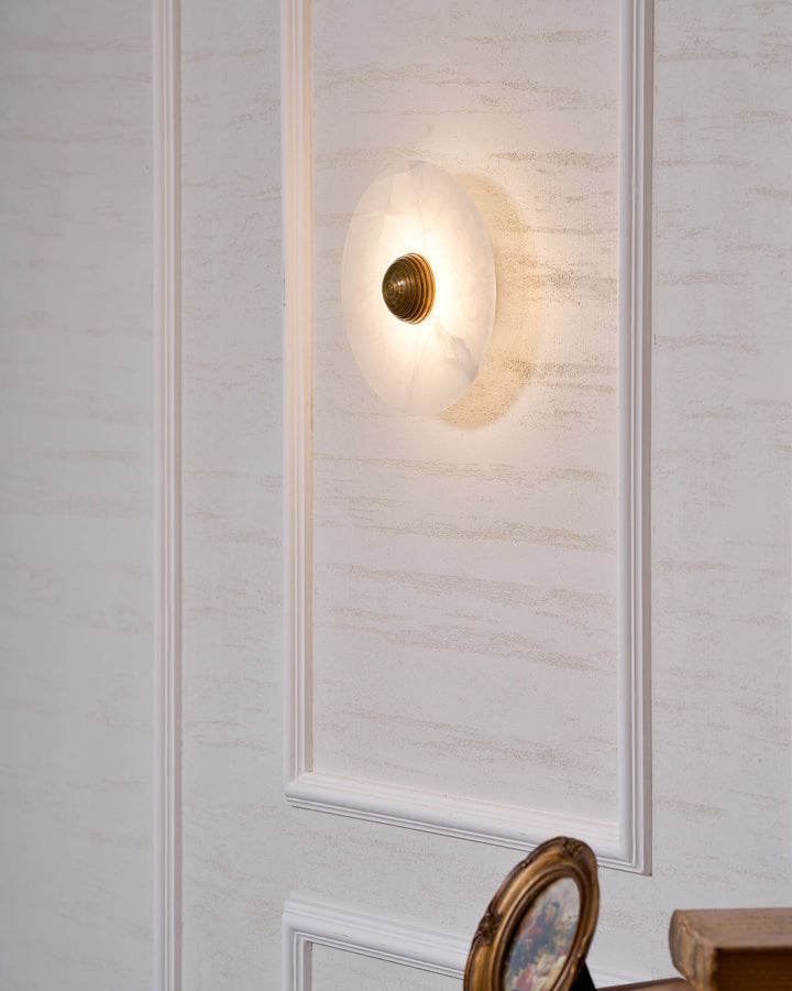 Nayra Alabaster Vägglampa