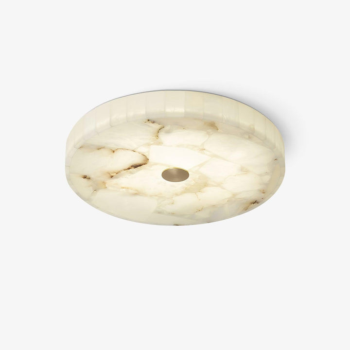 Rund Alabaster Taklampa