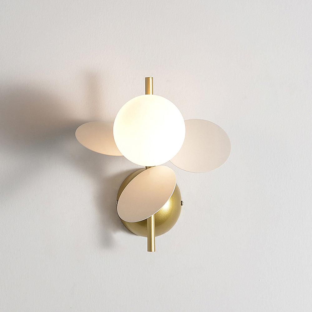 Rund Macaron Vägglampa