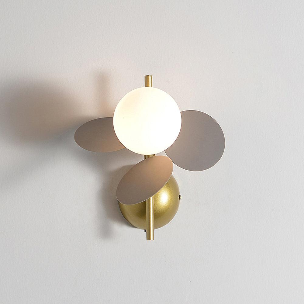 Rund Macaron Vägglampa