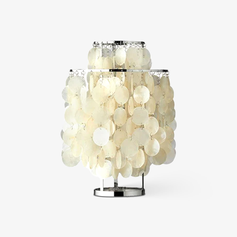 Rund Snäckbordslampa