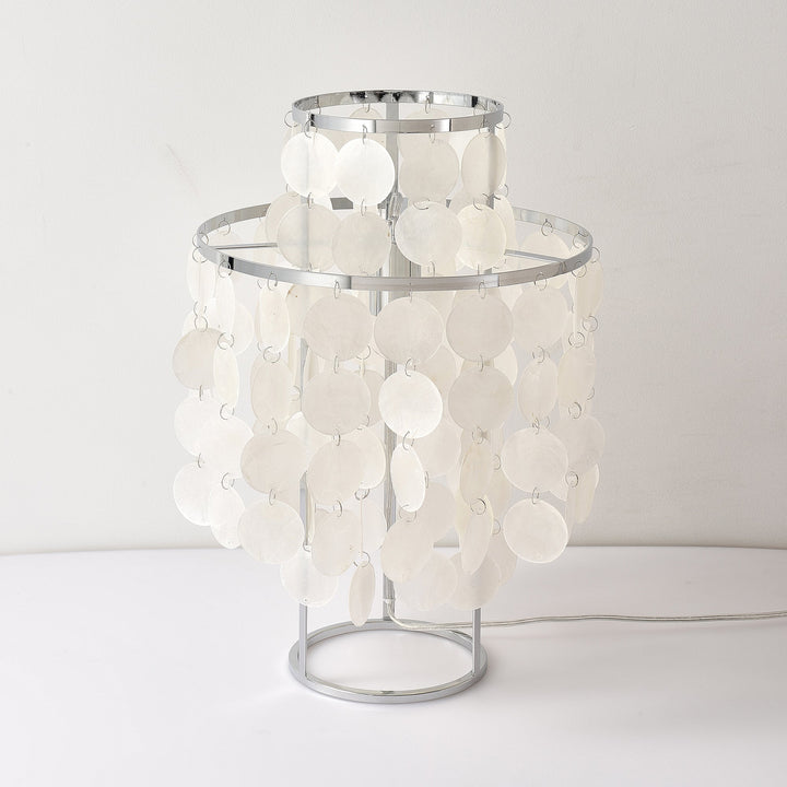 Rund Snäckbordslampa