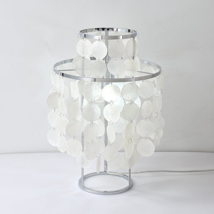Rund Snäckbordslampa