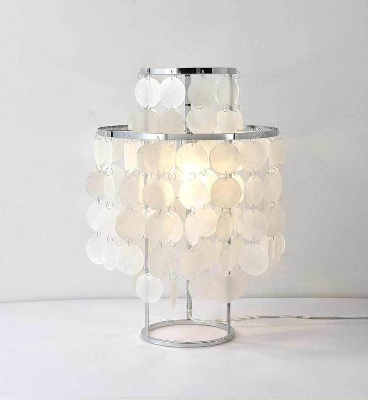Rund Snäckbordslampa