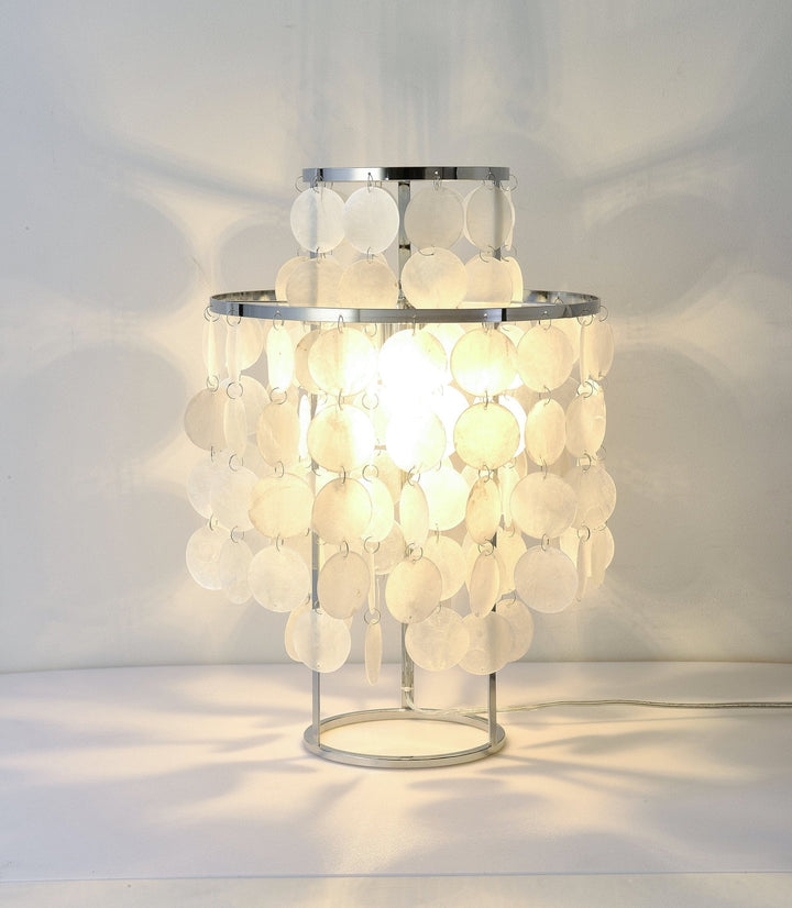 Rund Snäckbordslampa