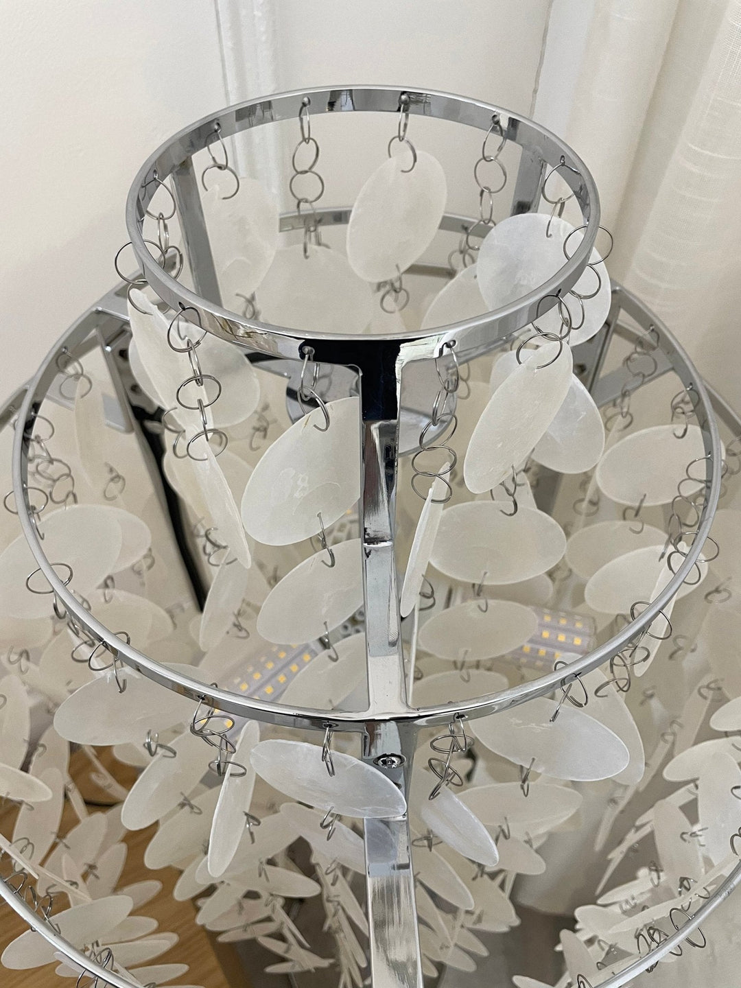 Rund Snäckbordslampa