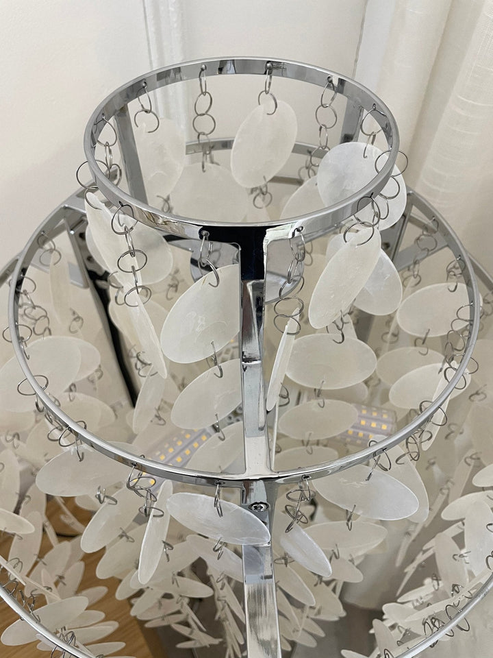 Rund Snäckbordslampa